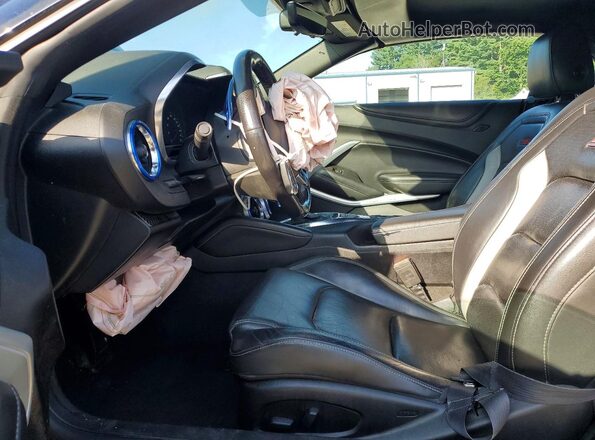 1G1FH3D75L0100460 2020 CHEVROLET CAMARO Black Vista interior delantera