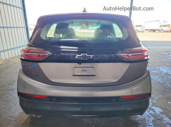 1G1FW6S01P4175894 2023 CHEVROLET BOLT Gray Вид ззаду