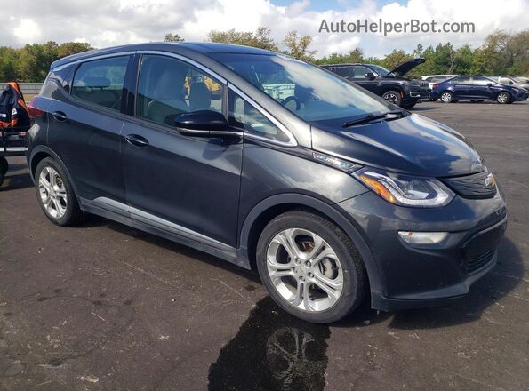 1G1FW6S08L4145382 2020 CHEVROLET BOLT Gray Delantero derecho