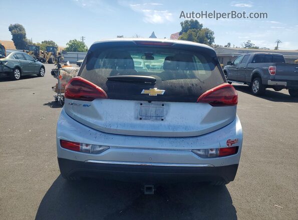 1G1FW6S0XH4147755 2017 CHEVROLET BOLT Серебряный Вид сзади