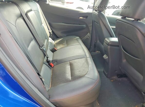 1G1FX6S04H4182045 2017 CHEVROLET BOLT Blue Vista de los asientos traseros