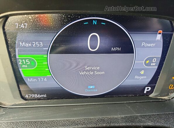 1G1FX6S09P4190236 2023 CHEVROLET BOLT Серый Вид щитка приборов