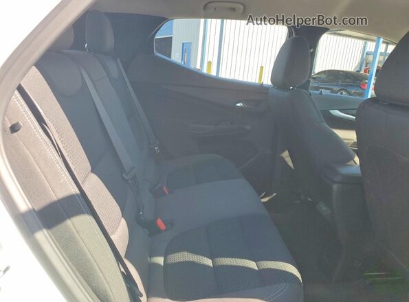 1G1FY6S02P4184808 2023 CHEVROLET BOLT White უკანა სავარძლების ხედი