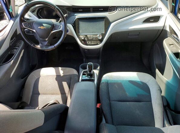 1G1FY6S04L4133059 2020 CHEVROLET BOLT Blue Vista del salpicadero