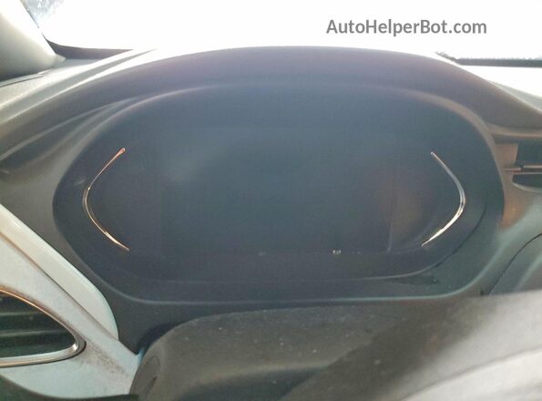 1G1FY6S04L4133059 2020 CHEVROLET BOLT Blue Vista del cuadro de instrumentos