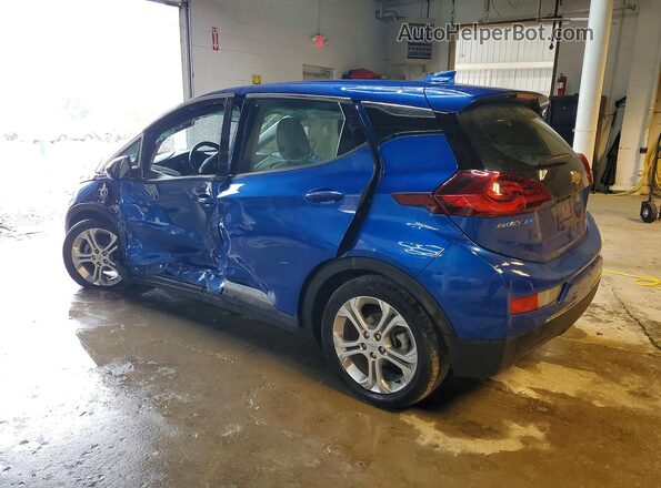 1G1FY6S04L4133059 2020 CHEVROLET BOLT Blue Trasero izquierdo