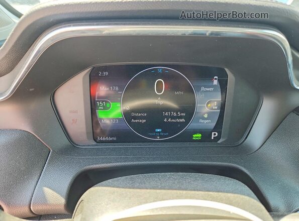 1G1FY6S05P4128796 2023 CHEVROLET BOLT Black ხელსაწყოთა პანელის ხედი