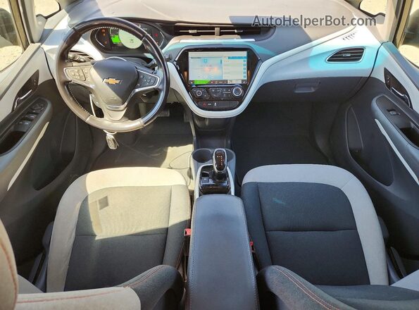 1G1FY6S06L4132057 2020 CHEVROLET BOLT Black წინა პანელის ხედი