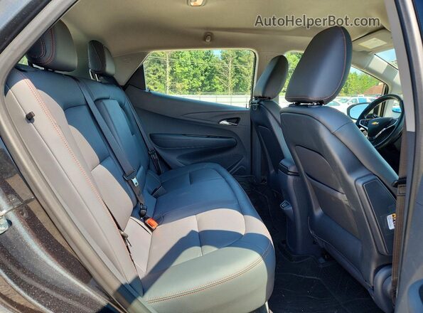 1G1FZ6S04L4148643 2020 CHEVROLET BOLT Gray უკანა სავარძლების ხედი