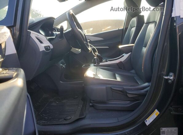 1G1FZ6S04L4148643 2020 CHEVROLET BOLT Gray წინა სალონის ხედი