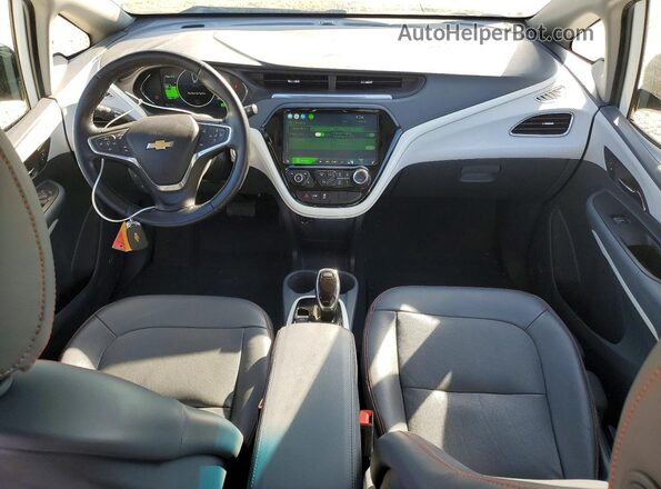 1G1FZ6S08K4134937 2019 CHEVROLET BOLT White Вид панелі приладів