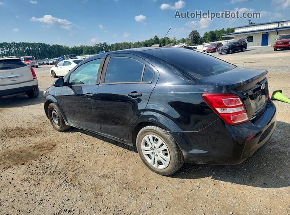 1G1JB5SH8J4115320 2018 CHEVROLET SONIC Black Trasero izquierdo