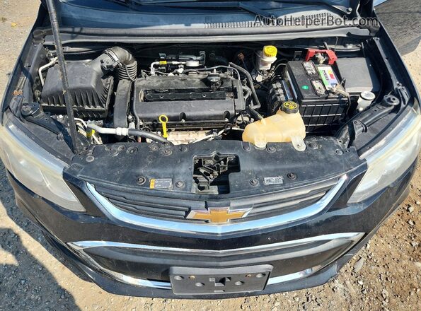 1G1JB5SH8J4115320 2018 CHEVROLET SONIC Black Vista interior trasera
