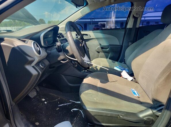 1G1JB5SH8J4115320 2018 CHEVROLET SONIC Black Vista interior delantera