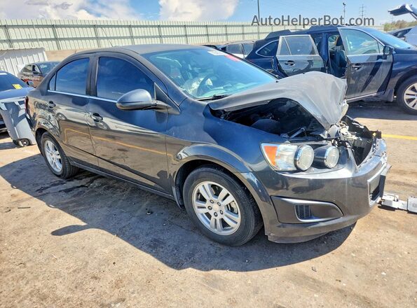 1G1JC5SH2G4180816 2016 CHEVROLET SONIC Серый Передняя правая четверть