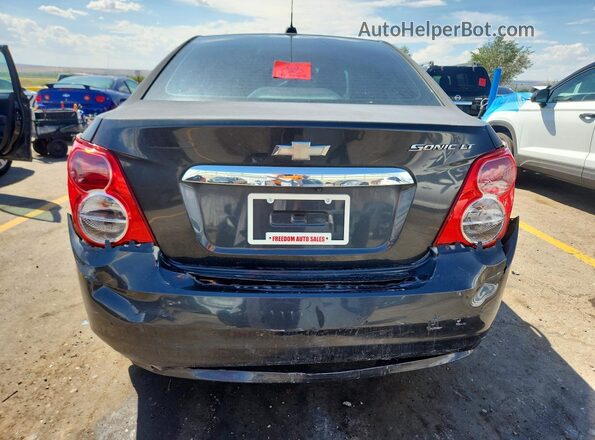 1G1JC5SH2G4180816 2016 CHEVROLET SONIC Серый Вид сзади