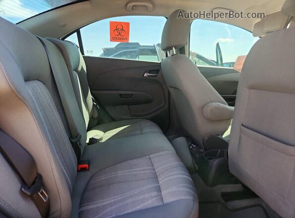 1G1JC5SH2G4180816 2016 CHEVROLET SONIC Серый Вид задних сидений