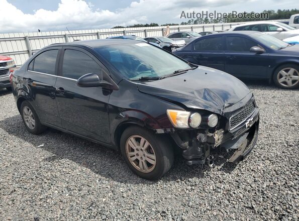 1G1JC5SH5G4173195 2016 CHEVROLET SONIC Black Передня права чверть