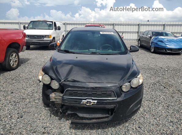 1G1JC5SH5G4173195 2016 CHEVROLET SONIC Black Вид спереду