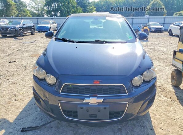 1G1JC6SG1G4117932 2016 CHEVROLET SONIC Blue წინა ხედი