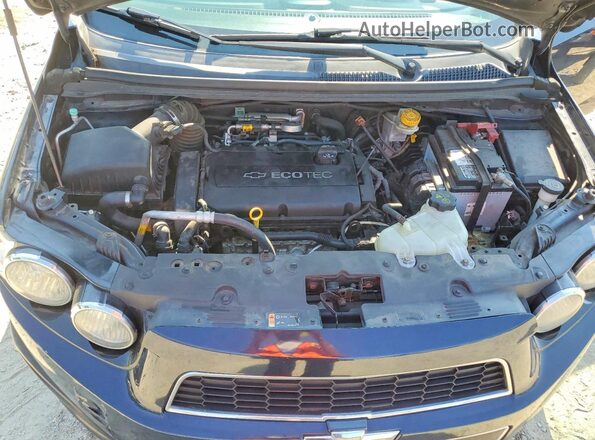 1G1JC6SG1G4117932 2016 CHEVROLET SONIC Blue უკანა სალონის ხედი