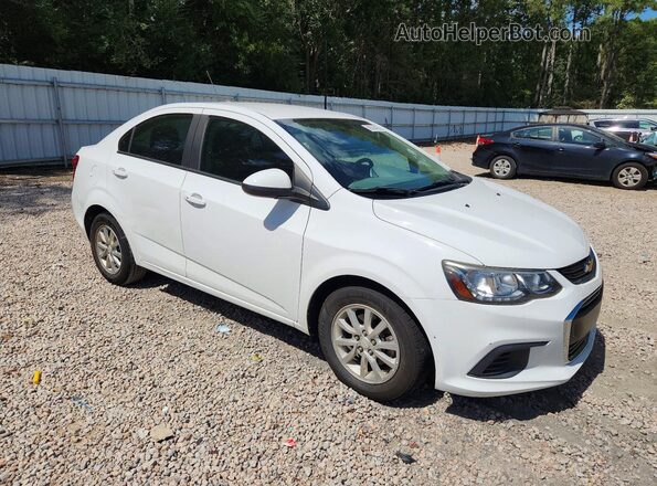 1G1JD5SH1J4119736 2018 CHEVROLET SONIC White Przód prawy