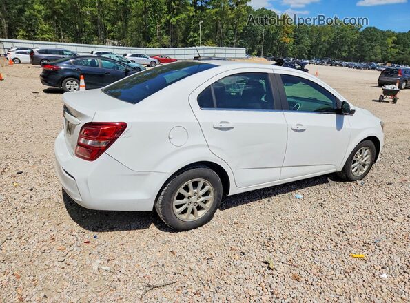 1G1JD5SH1J4119736 2018 CHEVROLET SONIC White Tył prawy