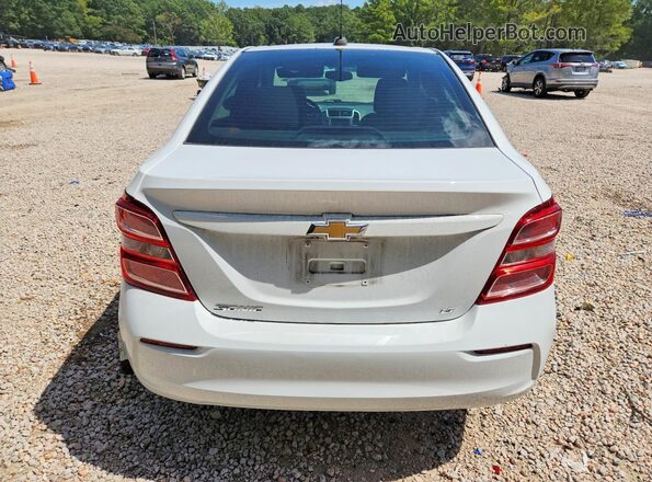 1G1JD5SH1J4119736 2018 CHEVROLET SONIC White Widok z tyłu
