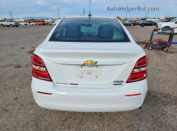 1G1JF5SB6J4132018 2018 CHEVROLET SONIC White Rear view