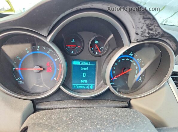1G1PC5SG0G7185237 2016 CHEVROLET CRUZE Silver Սարքավորումների վահանակի տեսք