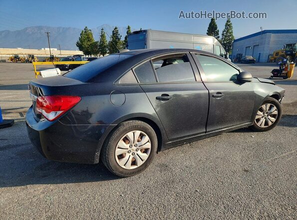1G1PC5SH1G7153860 2016 CHEVROLET CRUZE Black Հետևի աջ