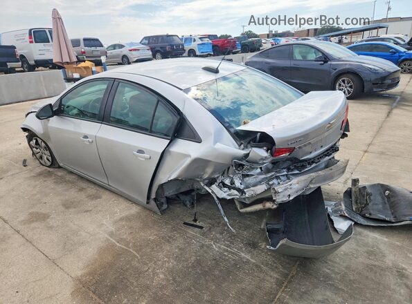 1G1PC5SH4G7172693 2016 CHEVROLET CRUZE Silver Задня ліва чверть