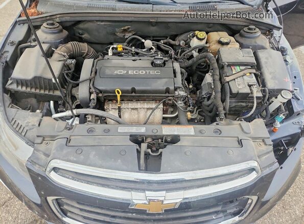 1G1PC5SH9G7174892 2016 CHEVROLET CRUZE Blue უკანა სალონის ხედი