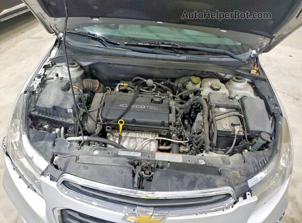 1G1PC5SHXG7169927 2016 CHEVROLET CRUZE Silver უკანა სალონის ხედი