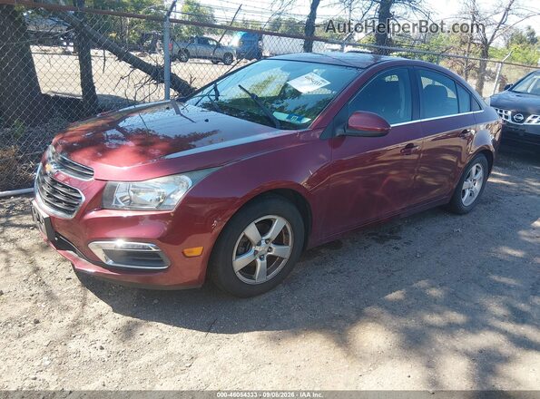 1G1PE5SB2G7115253 2016 CHEVROLET CRUZE Red Vista tres cuartos delantera izquierda