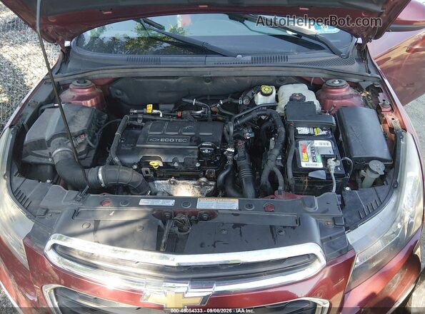 1G1PE5SB2G7115253 2016 CHEVROLET CRUZE Red Vista trasera