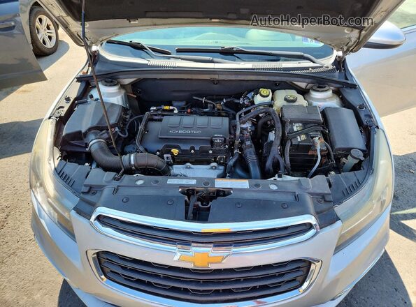 1G1PE5SB2G7143019 2016 CHEVROLET CRUZE Silver Widok wnętrza z tyłu
