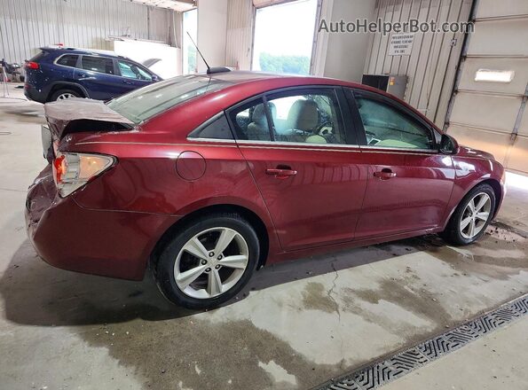 1G1PF5SB0G7125437 2016 CHEVROLET CRUZE Maroon Tył prawy