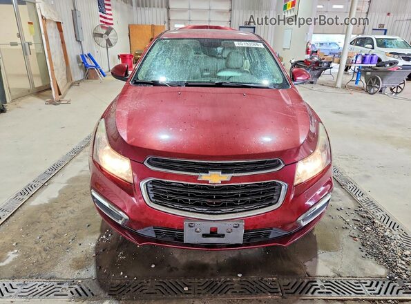 1G1PF5SB0G7125437 2016 CHEVROLET CRUZE Maroon Widok z przodu