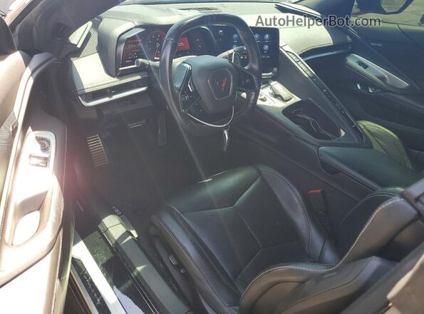 1G1YA2D4XM5115246 2021 CHEVROLET CORVETTE Black Առջևի վահանակի տեսք