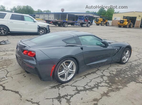 1G1YA2D73H5122636 2017 CHEVROLET CORVETTE Серый Задняя правая четверть