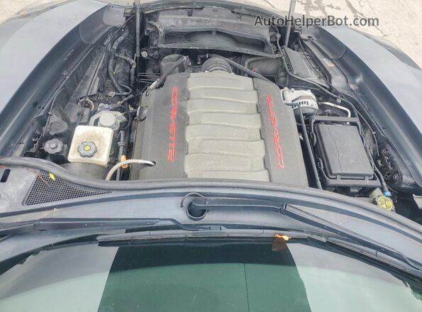 1G1YA2D73H5122636 2017 CHEVROLET CORVETTE Серый Вид задней части салона