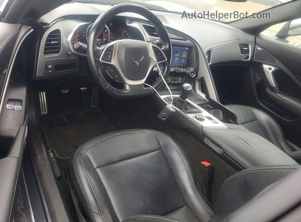 1G1YA2D73H5122636 2017 CHEVROLET CORVETTE Серый Вид панели приборов