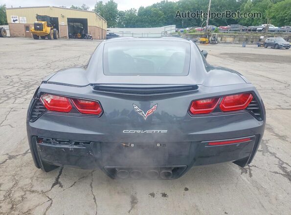 1G1YA2D73H5122636 2017 CHEVROLET CORVETTE Серый Вид сзади