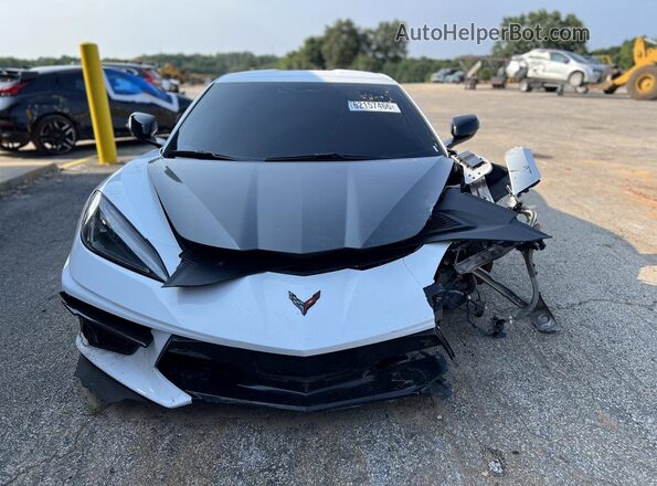 1G1YB2D40M5100512 2021 CHEVROLET CORVETTE White წინა ხედი
