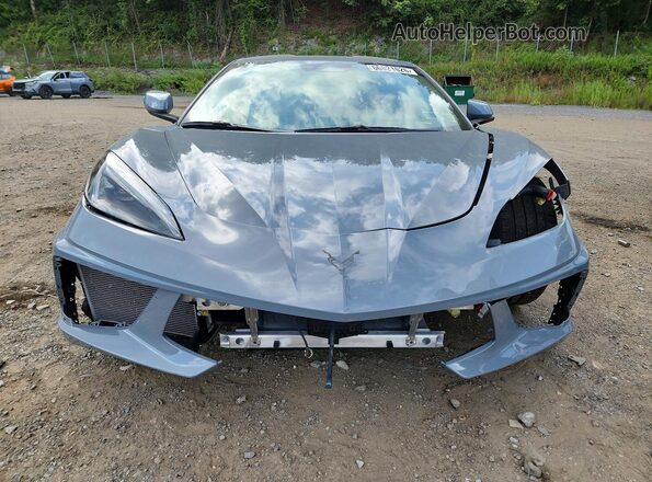 1G1YB2D41R5111459 2024 CHEVROLET CORVETTE Gray Widok z przodu