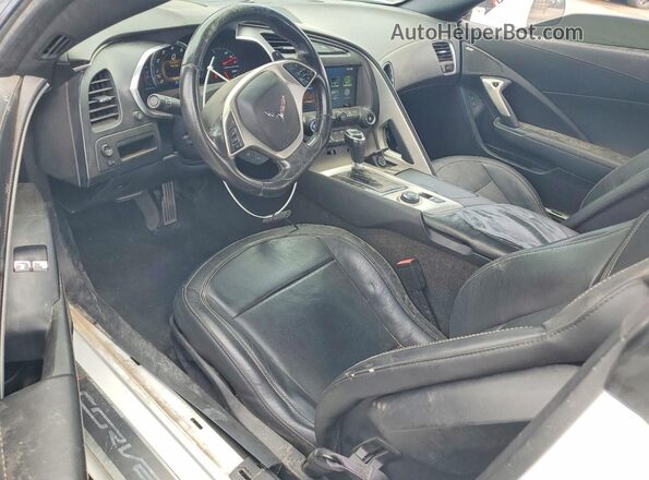 1G1YB2D79G5117923 2016 CHEVROLET CORVETTE White Vista del salpicadero