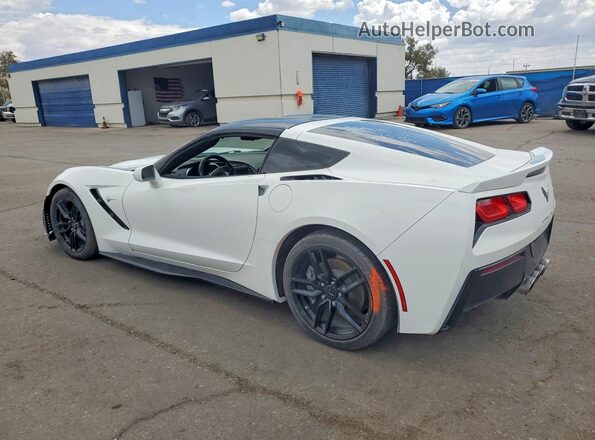 1G1YB2D79G5117923 2016 CHEVROLET CORVETTE White Trasero izquierdo