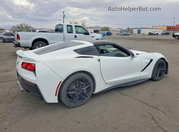 1G1YB2D79G5117923 2016 CHEVROLET CORVETTE White Trasero derecho