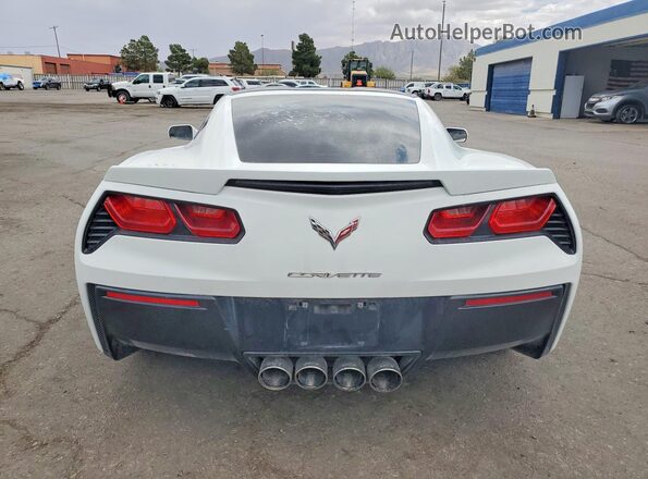 1G1YB2D79G5117923 2016 CHEVROLET CORVETTE White Vista trasera